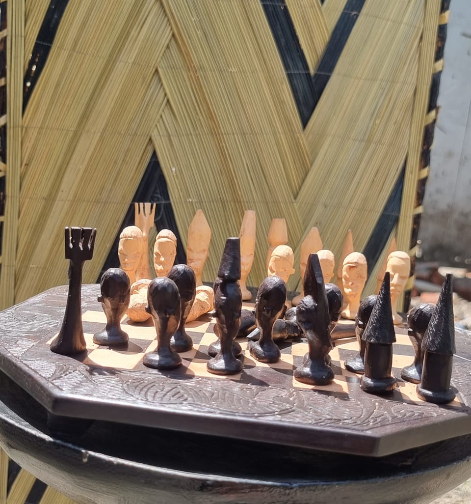 Handicrafts and art at African Art Gallery, Gisenyi