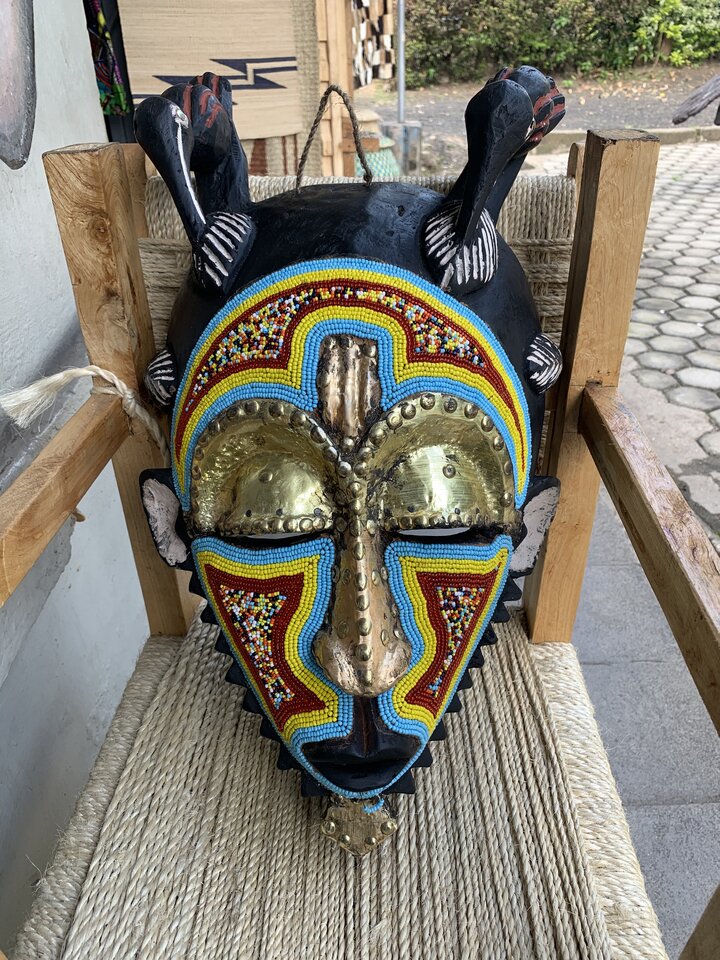 Handicrafts and art at African Art Gallery, Gisenyi