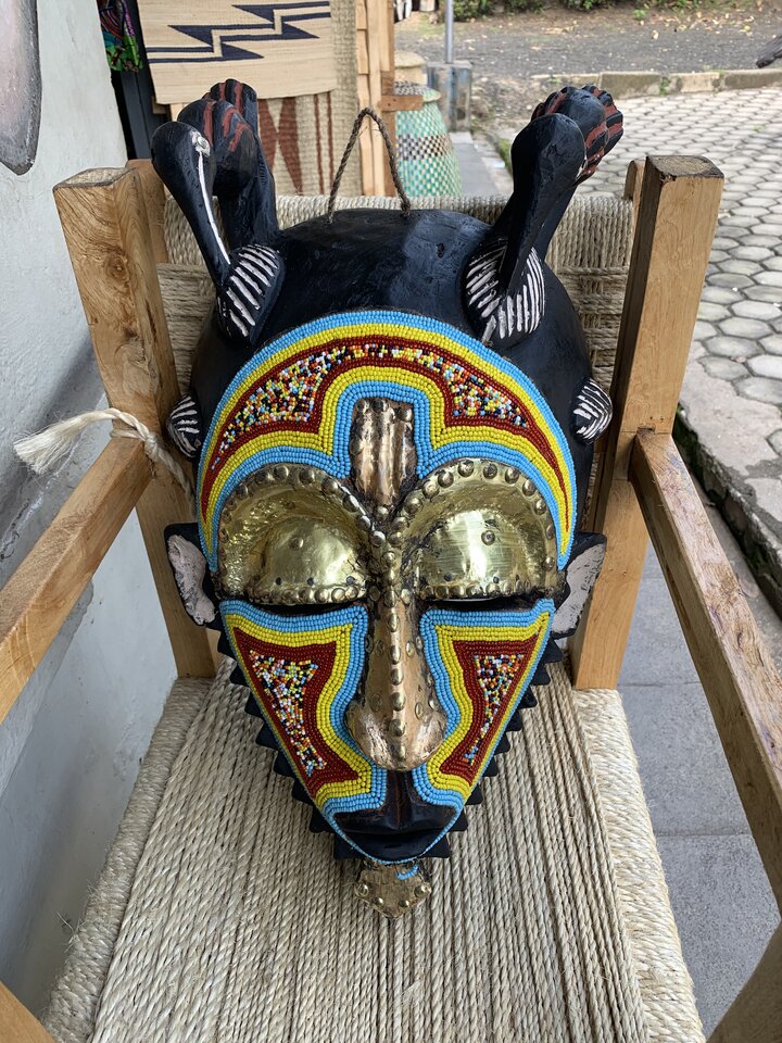 Handicrafts and art at African Art Gallery, Gisenyi