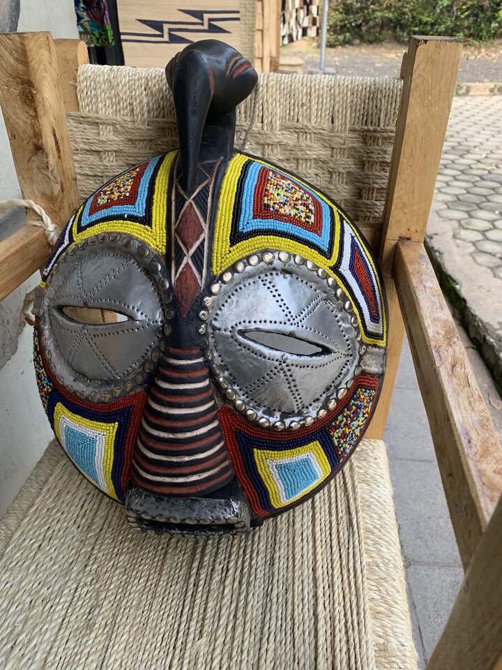 Handicrafts and art at African Art Gallery, Gisenyi
