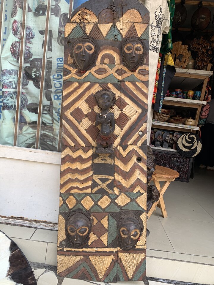 Handicrafts and art at African Art Gallery, Gisenyi